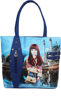 

FutureWorld Hand-held Bag(Blue, Multicolor)