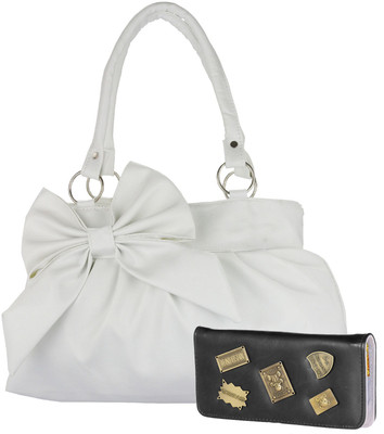 

JG Shoppe Hand-held Bag(White)