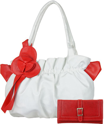 JG Shoppe Hand-held Bag(White)