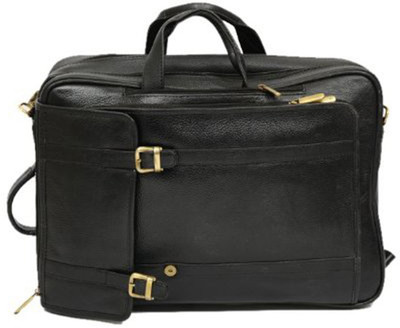 

Leather Bags & More... Messenger Bag(Black)