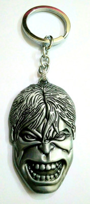

Touch India Hulk face metal special key chain Key Chain