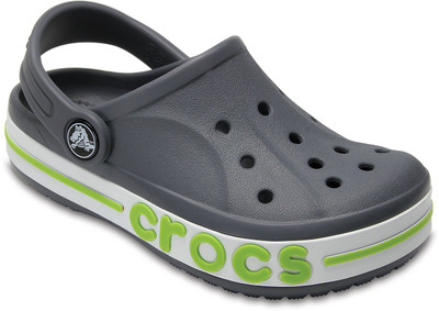 

Crocs Boys & Girls Sling Back Clogs(Grey, Charcoal