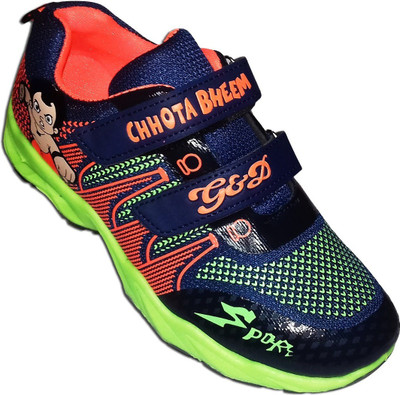 

ARIHANT RETAILS Boys & Girls Velcro Sneakers(Blue