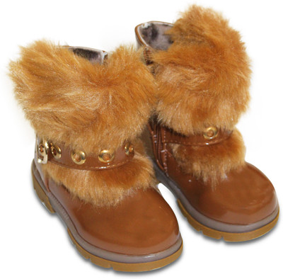 

DDO Girls Strap Casual Boots(Brown