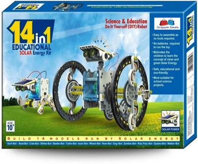 

GRAPPLE DEALS 14 in 1 Solar Educational Kit Perfect For School Projects For Kids.(Multicolor)
