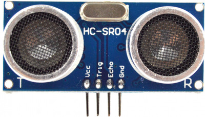 

Globalsaleservice HC-SR04 Distance Measuring Transducer Ultrasonic Sensor(Silver, Blue)