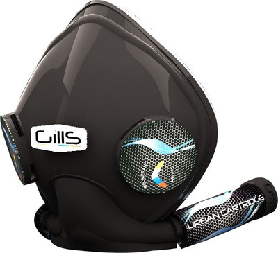 

Gills Advanced Air Pollution and Dust Mask Max for Bike mask, Face Mask, Antipollution mask ,N99 mask for adults and children mask Large Black Max Large Black Mask and Respirator