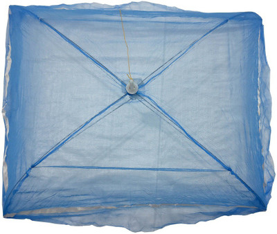 

LooMantha Polyester Infants Exculsive design baby mosquito net 1.20 Mosquito Net(Blue)