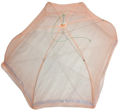 

LooMantha Polyester Infants Exculsive design baby mosquito net 1.13 Mosquito Net(Orange)