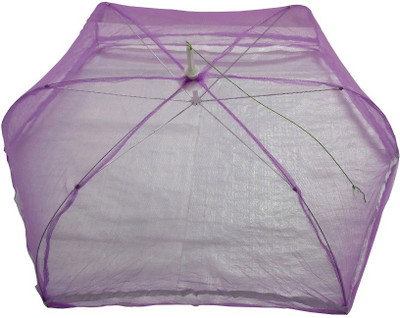 

LooMantha Polyester Infants Exculsive design baby mosquito net 1.2 Mosquito Net(Purple)