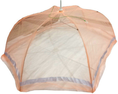 

LooMantha Polyester Infants Exculsive design baby mosquito net 1.14 Mosquito Net(Orange)