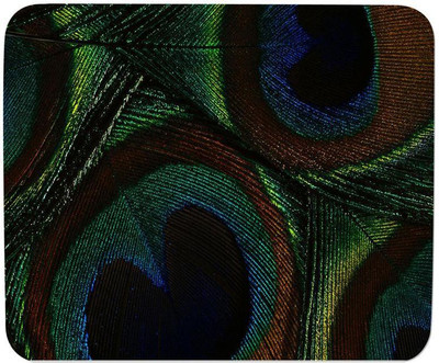 

GMX Mouse Pad for PC, Laptop Peacock Feather print for gaming pc, home, office - S.No : 0003 Mousepad(Multicolor)