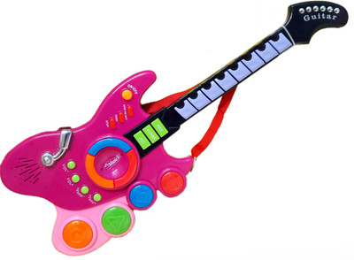 

Bonkerz Electronic Musical Sensor Guitar Toy For Kids(Multicolor)