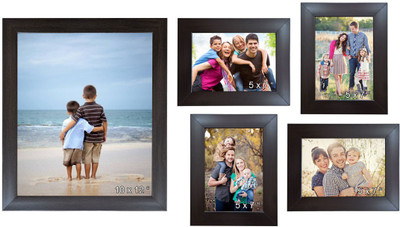 

Trends on Wall Acrylic Photo Frame(Brown, 5 Photos)