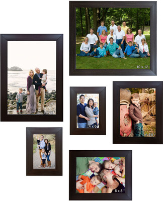 

Trends on Wall Acrylic Photo Frame(Brown, 6 Photos)