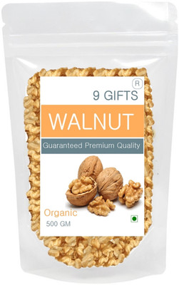 

9 GIFTS Walnut kernrls 500 GM Walnuts(500 g, Pouch)