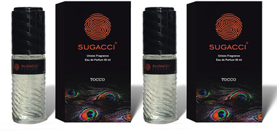 

sugacci Stylish & Attractive Unisex Perfume Bottles with International Fragrance of TOCCO- Pack of 2 - 50ml x 2 - Eau de Parfum - 100 ml(For Men & Women)