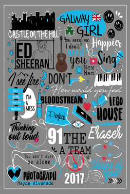 

Ed Sheeran #Tourdivide #Ed Poster (Size 12 Inch x 18 Inch) (Pack of 1) Paper Print(18 inch X 8 inch, Rolled)