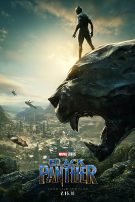 

Black Panther Poster Poster (Size 12 Inch x 18 Inch) (Pack of 1) Paper Print(18 inch X 8 inch, Rolled)