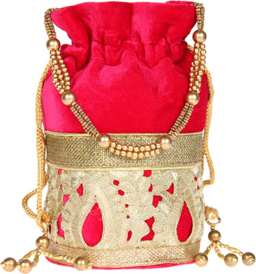

Dice Potli Ambi Mess Pink Potli(Pink)