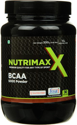

NUTRIMAXX Nutrimaxx BCAA 300 gm BCAA(300 g, Orange)