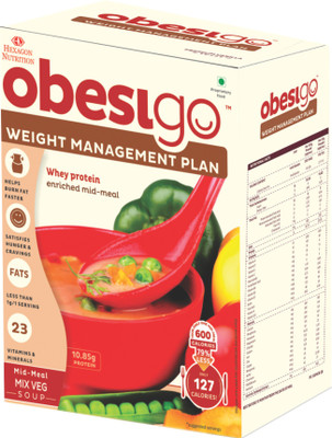 

Obesigo Mix Veg Soup Whey Protein(50 g, MixVeg)
