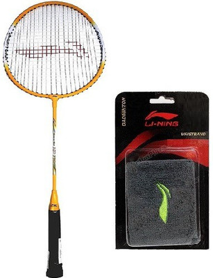 

Li-Ning Combo Of Two- 'One Smash XP 710 ' and ' one Wrist Band Multicolor Strung Badminton Racquet(G4 - 3.25 Inches, 92 g)