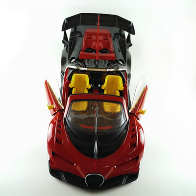 

zoolo Radio Control Rechargeable Opening hood and doors, Red Bugatti(Red)