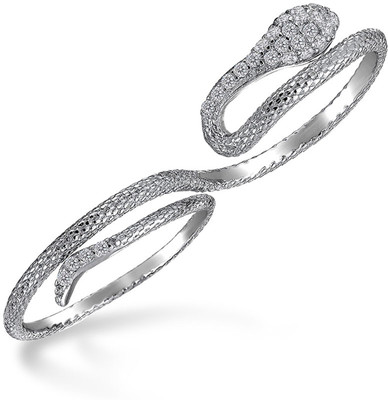 

Bling Jewelry Sterling Silver Cubic Zirconia Rhodium Plated Ring