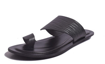 

Footsee Men Black Sandals