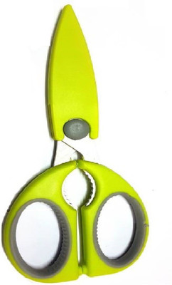 

Pin to Pen Office Scissor Scissors(Set of 1, Green)