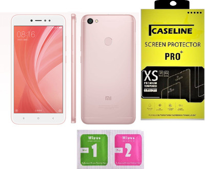 Caseline Tempered Glass Guard for Mi Redmi Note 5A Pro(Pack of 1)