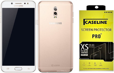 Caseline Tempered Glass Guard for Samsung Galaxy C7(Pack of 1)