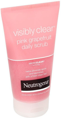 

Neutrogena Visibly Clear Grapefruit Daily Scrub (Imported, Made in France) Scrub(150 ml)