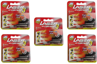 

Laser Control 3 - 4 Triple Blade Cartridges(Pack of 5)