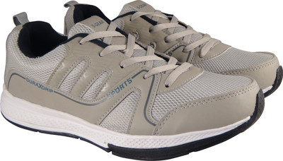 

Action Synergy Men's SRF0097 Grey/ParrotGreen Phylon Sole Sports Running Shoes For Men(Grey