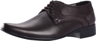 

WildHorn BLACK 100% GENUINE LEATHER FORMAL SHOES FOR MEN Derby For Men(Brown