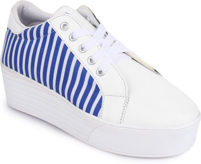 

Vilax Fashionable Sneakers Sneakers For Women(Blue, White
