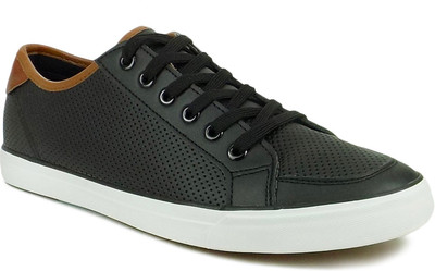 

Ripley Leatherette Pinetree Series Sneakers For Men(Black, Perforated black
