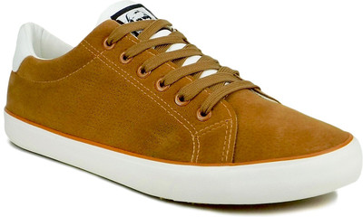 

Ripley Leatherette Pinetree Series Sneakers For Men(Tan, Suede tan