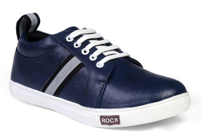 

Red Rose Sneakers For Men(Blue