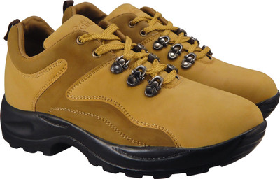 

Action Synergy Men's Premium Comfort GRAVEL001 Hiking & Trekking Shoes For Men(Tan