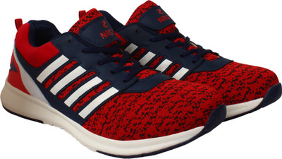 

NRGY Pro Performance Running Shoes For Men(Navy, Red