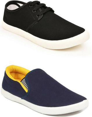 

Adclicks 2-Pair-Combo Loafers For Men(Multicolor