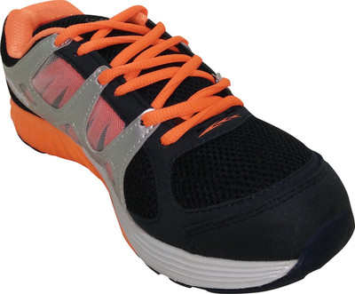 

aminaenterprises AMSPTSHOE802B Running Shoes For Men(Orange, Black