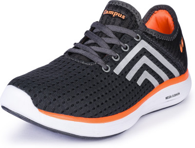 

Campus BATTLE X-1 Running Shoes For Men(Grey, Orange, Gry-org-003