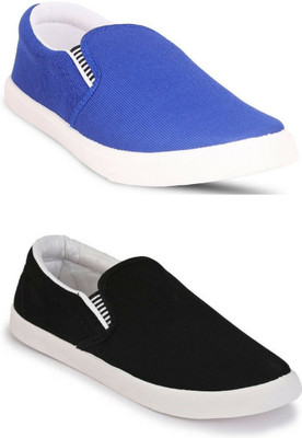 

Adclicks 2-Pair-Combo Loafers For Men(Multicolor