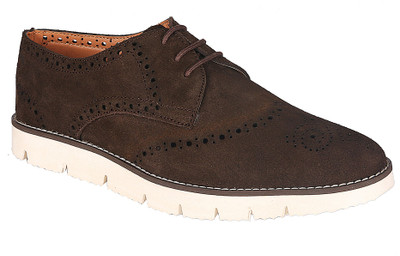

ZYNER BROGUE shoes for men's (Brown) Casuals For Men(Brown