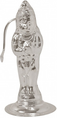 

Arkina Diamonds Holy hanuman Decorative Showpiece - 5 cm(Silver, Silver)
