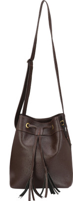 

Aatoot Girls Casual Brown PU Shoulder Bag